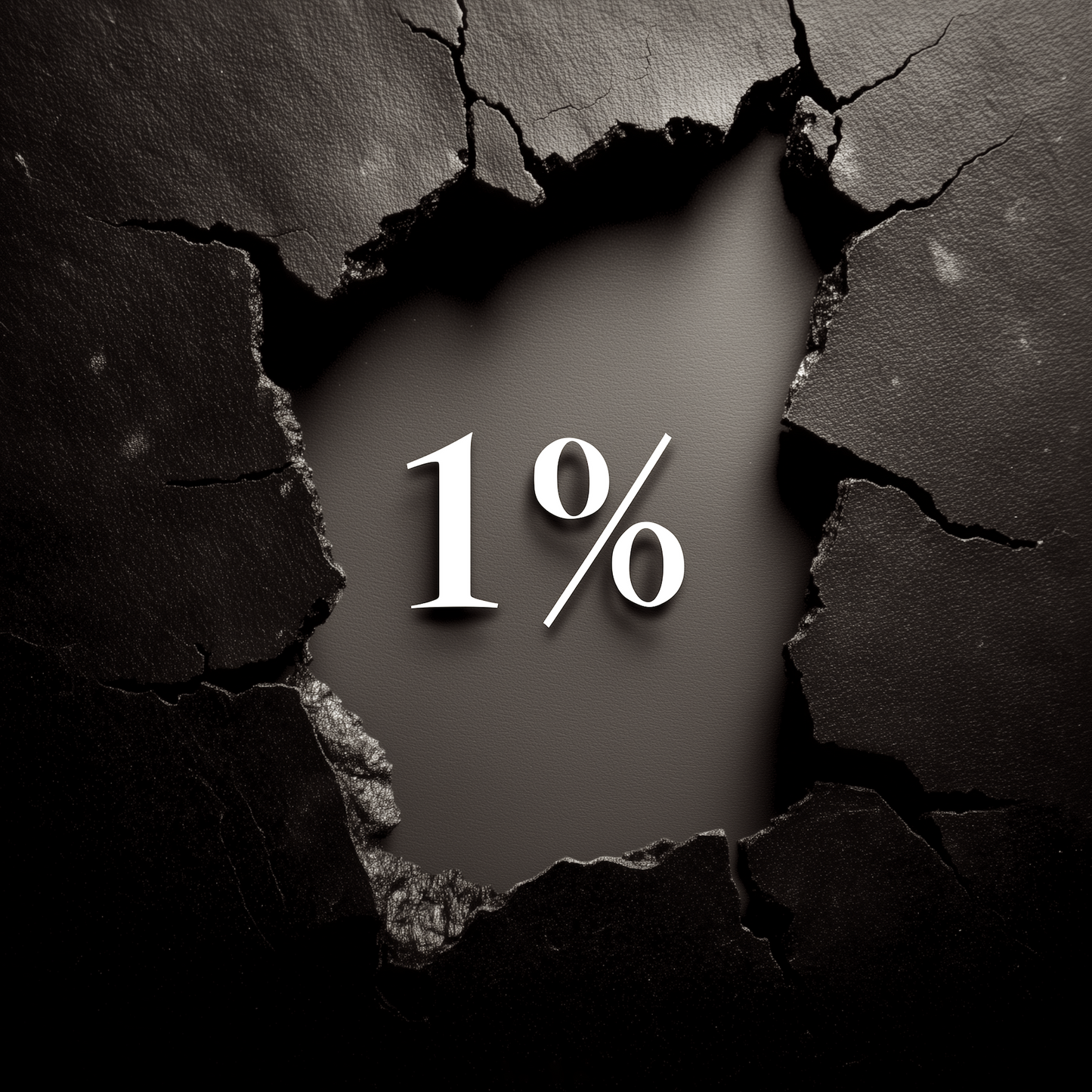 1%.