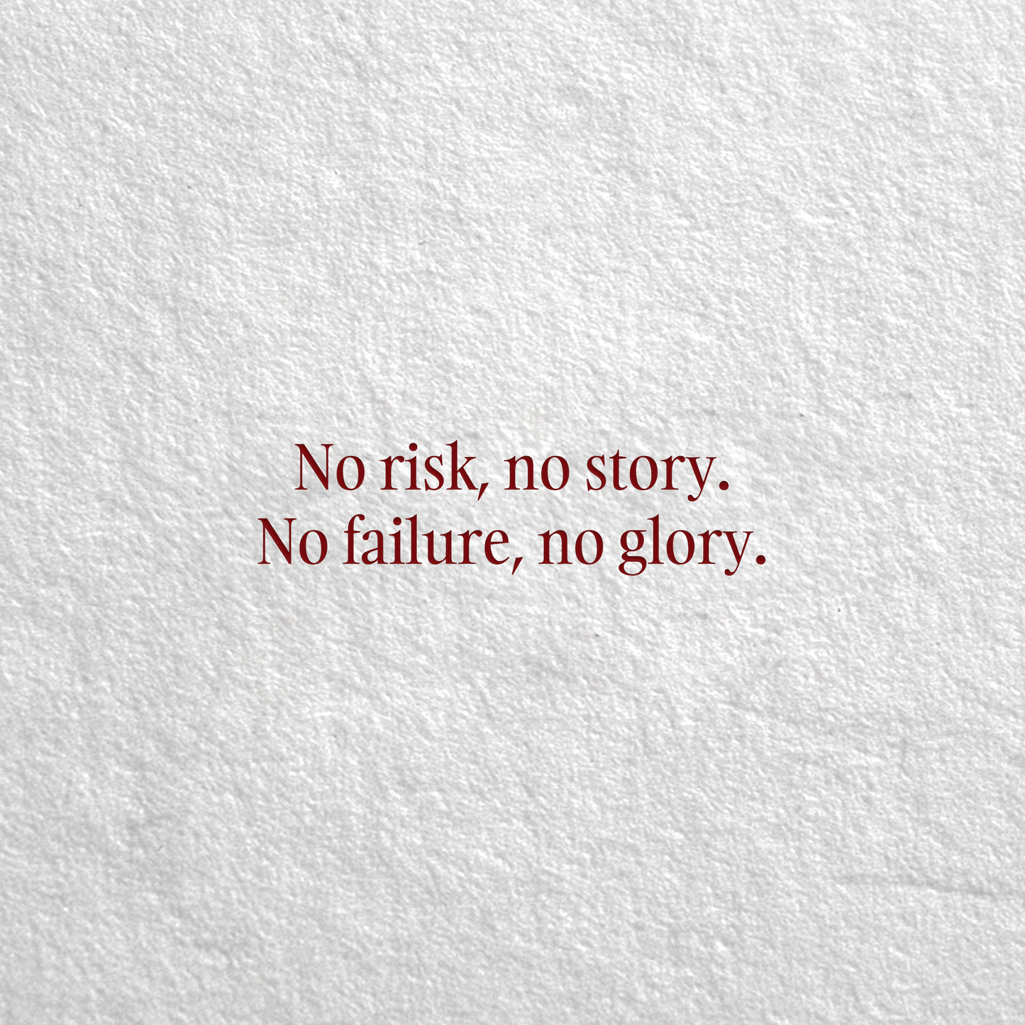 No risk.
